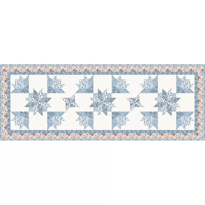 Quilted Table Runner Kit – Modern Prairie Daybreak – Daybreak on the Prairie