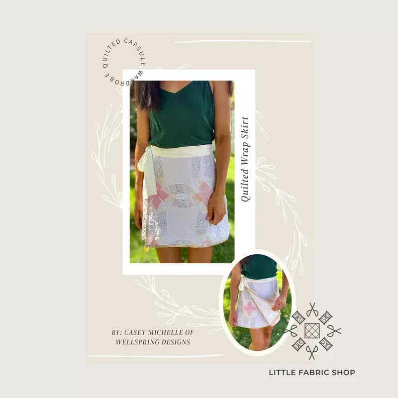 Quilted Wrap Skirt | Skirt Pattern
