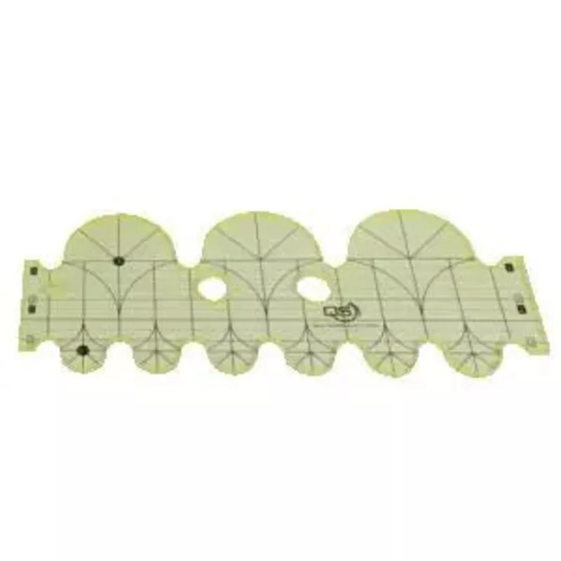 Quilters Select 6" & 1" MACHINE QUILT RULER