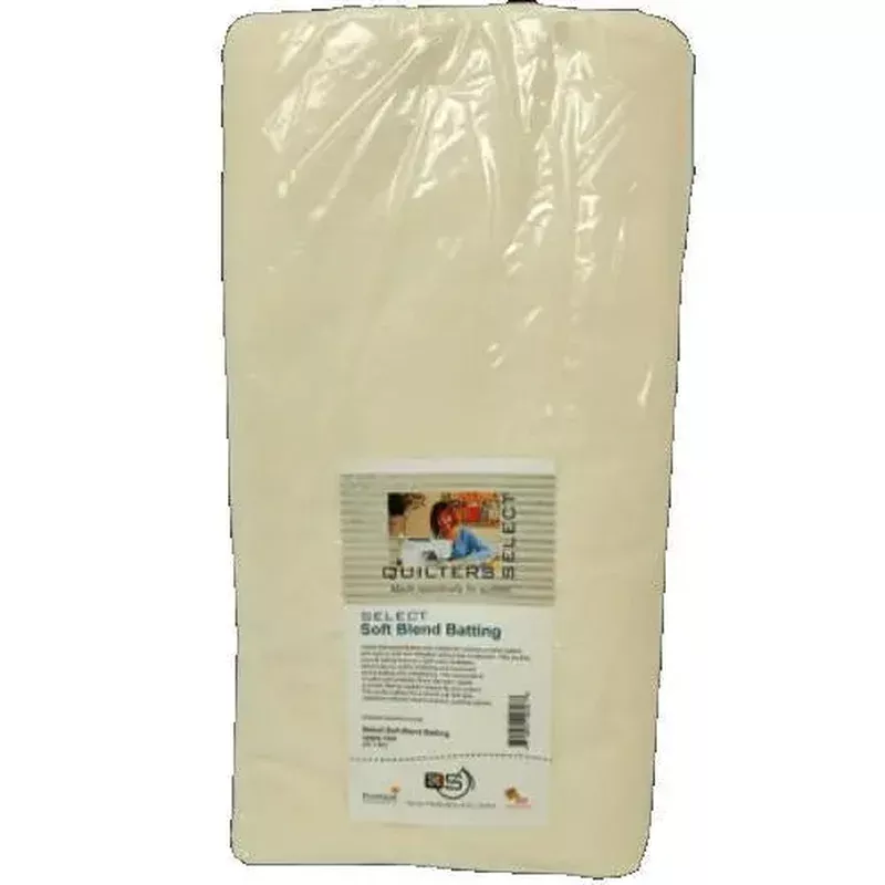 Quilters Select Blend Batting 76″ x 93″ – Twin Cut