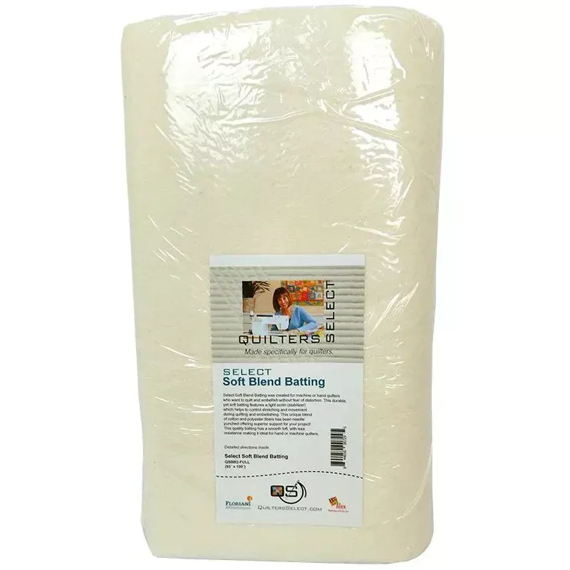 Quilters Select Blend Batting 93″ x 100″ – Full Cut