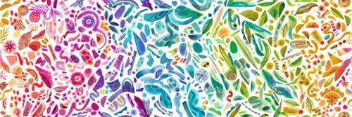 Radiant Rainbow fabric 21846 11