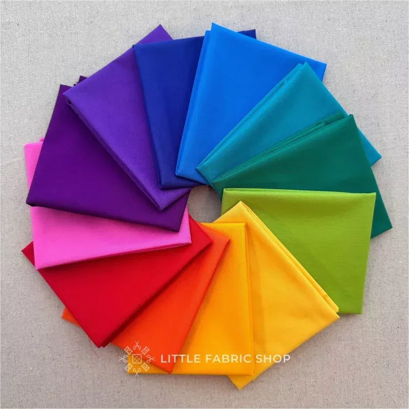 Rainbow Bella Solids Fat Quarter Bundle