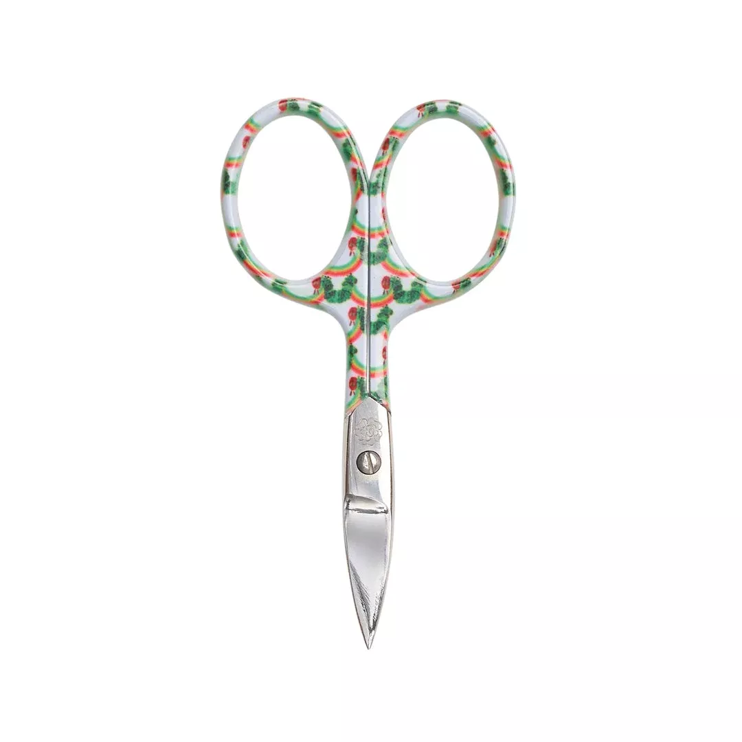 Rainbow Caterpillar Embroidery Scissor
