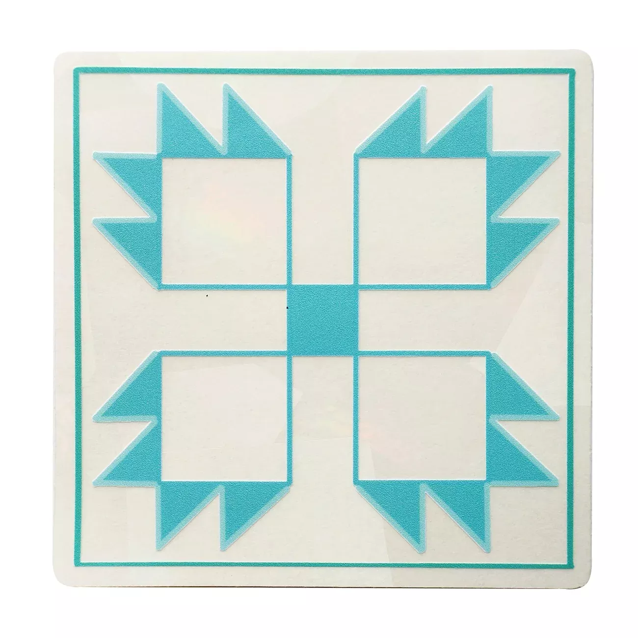 Rainbow Maker Blue Quilt Block