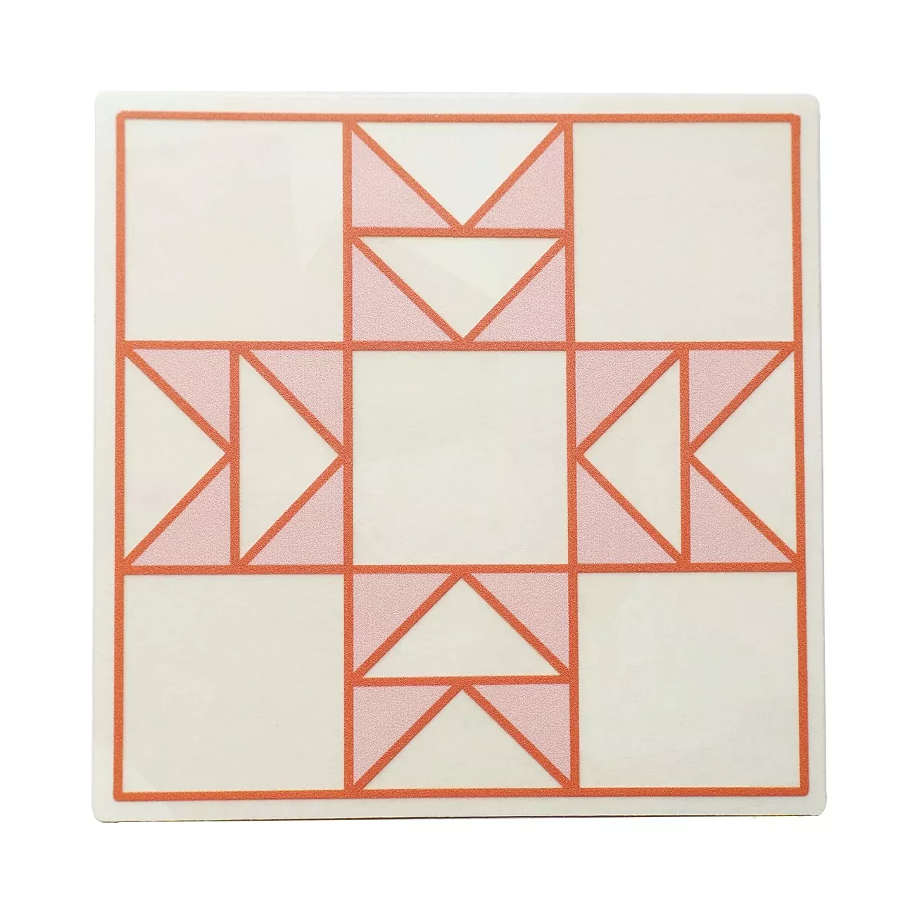 Rainbow Maker Pink Quilt Block
