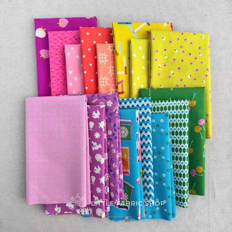 Rainbow Ruby Star Society | Half Yard Bundle