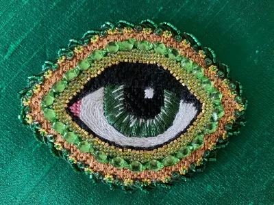 Raymond Crawford – Eye Brooch/Ornament (6 Colors)