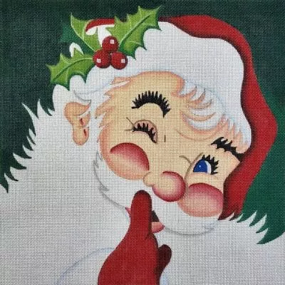 Raymond Crawford – Large Winking Santa