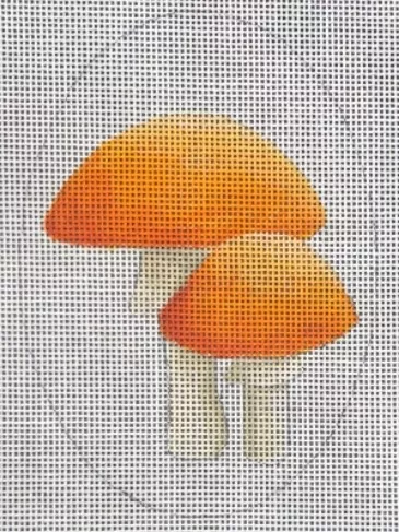 Raymond Crawford – Orange Mushroom Oval