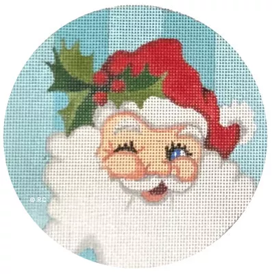 Raymond Crawford – Santa Blue Background
