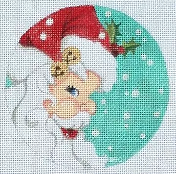 Raymond Crawford – Santa Circle Ornament
