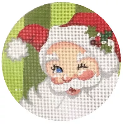 Raymond Crawford – Santa Green Background