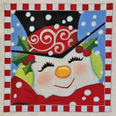 Raymond Crawford – Snowy Snowman Portrait