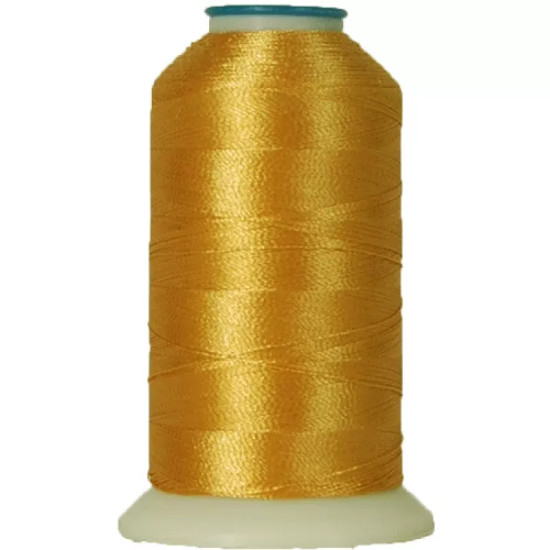 Rayon Thread No. 121 – Lt Gold – 1000M
