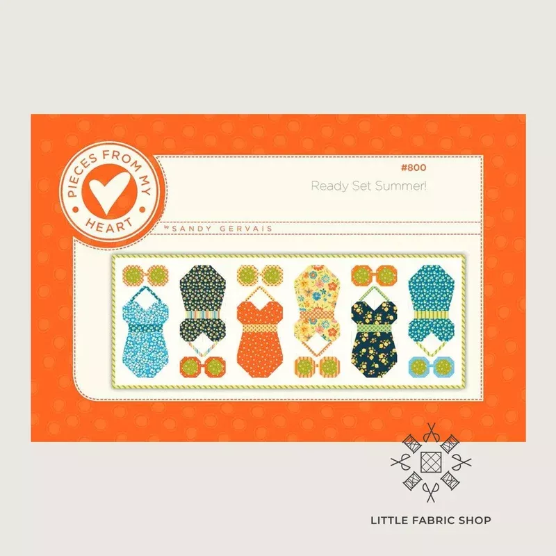 Ready Set Summer! | Table Runner Pattern | Sandy Gervais