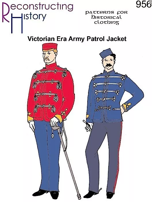 Reconstructing History #RH956 - Victorian Era British Army Patrol Jacket - Sgt. Peppers Sewing Pattern