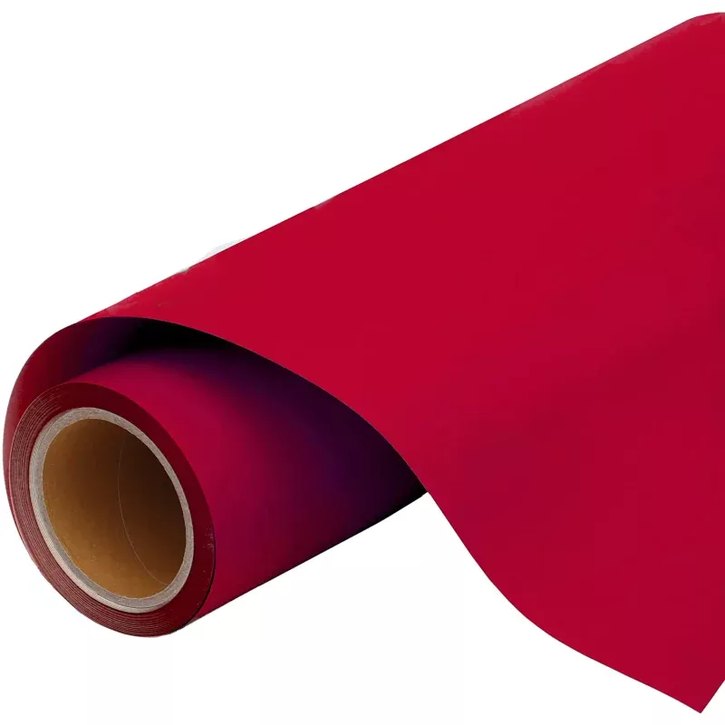 Red Iron On Vinyl – 20″ Wide HTV Sold By the Yard
