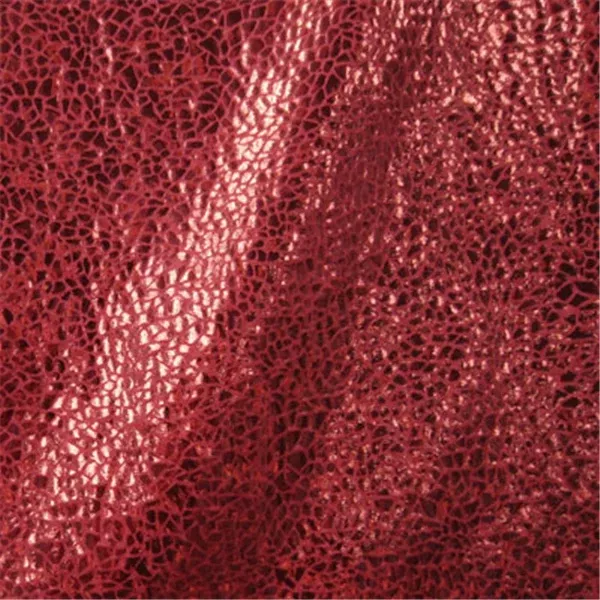 Red/Red Hologram Spandex Bolt Fabric