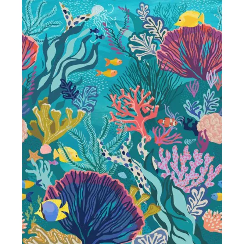 Reef The Reef Panel Cotton Fabric – Reef 27349 11