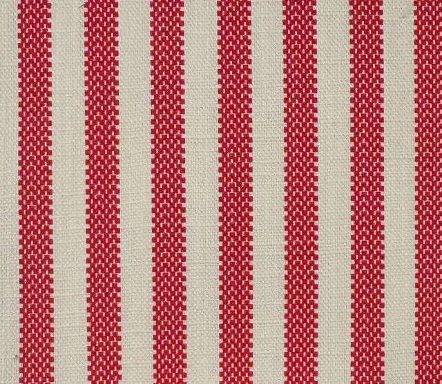 Regency Stripe - Red/Natural