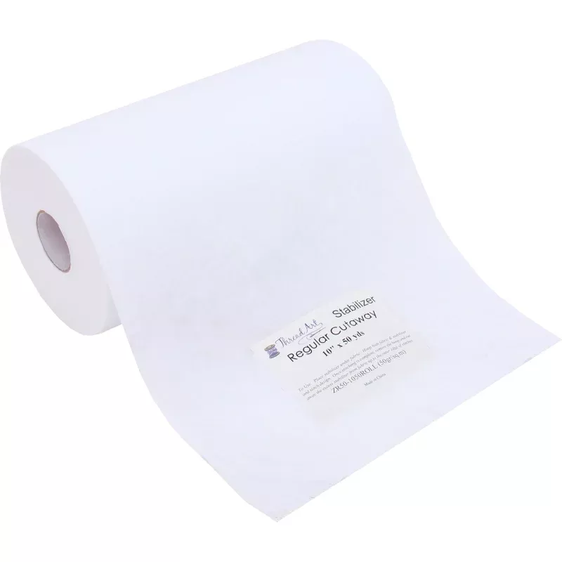 Regular Cutaway Embroidery Stabilizer – 10 inch 50 yd roll