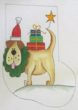 Renaissance Designs – Hound Dog Christmas Mini-Sock