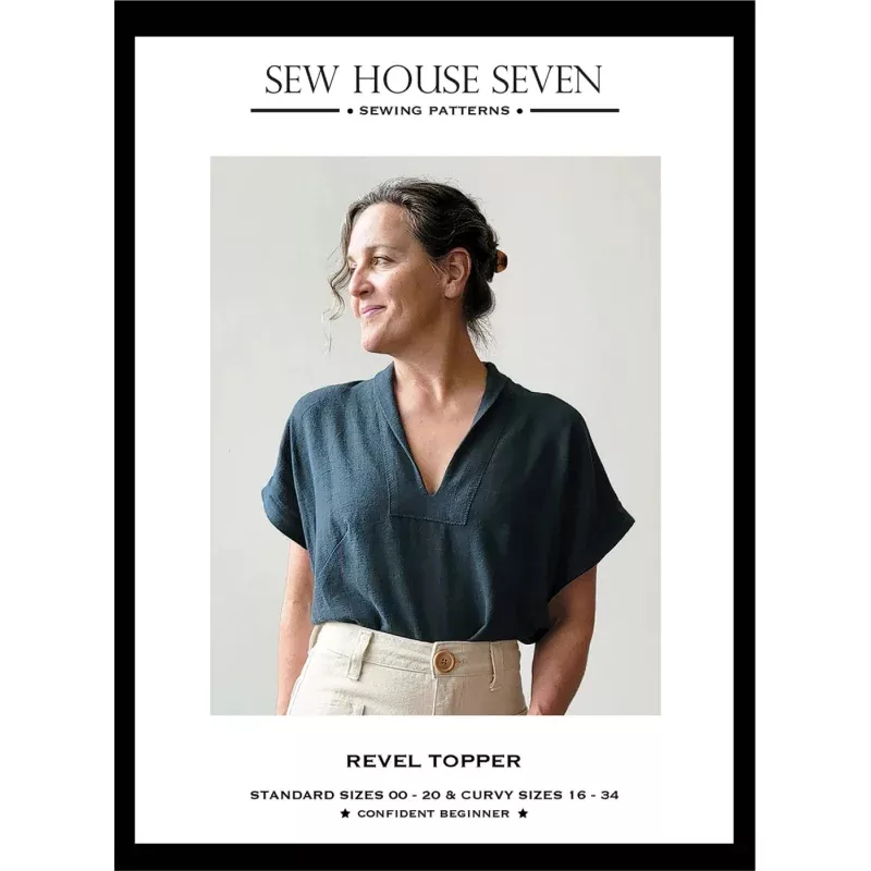 Revel Topper Pattern - sizes 00-34
