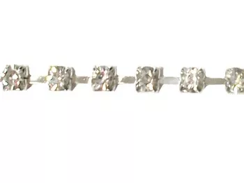 Rhinestone Banding - Cup Chain SS12 - Single Row - Crystal