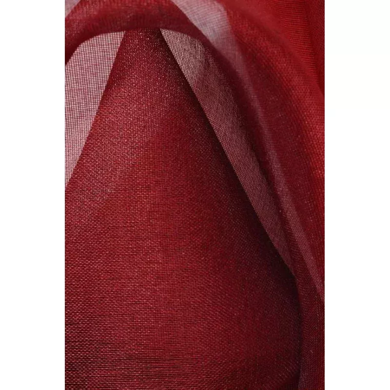 Rio Red Silk Organza Fabric