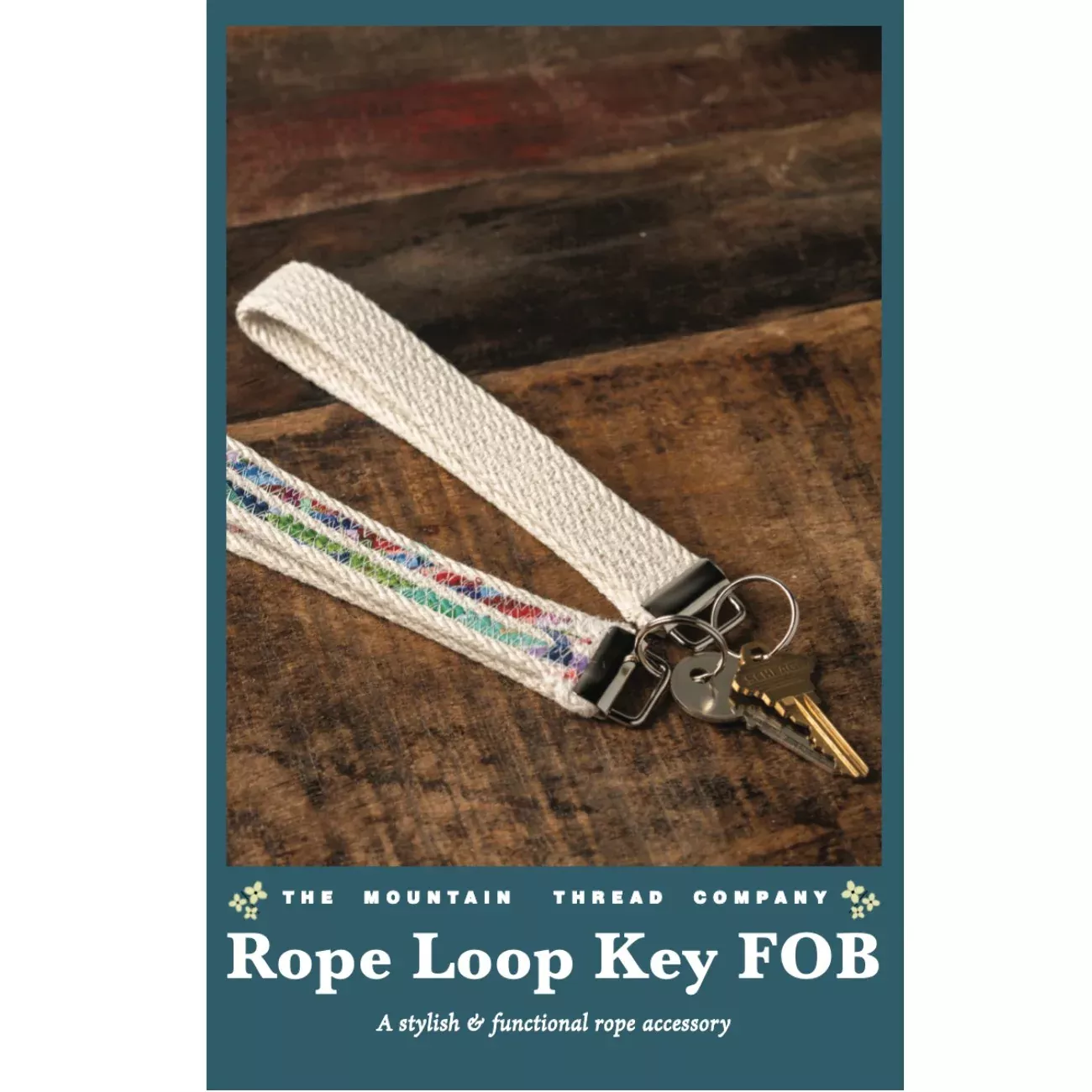 Rope Loop Key Fob Rope Sewing Pattern
