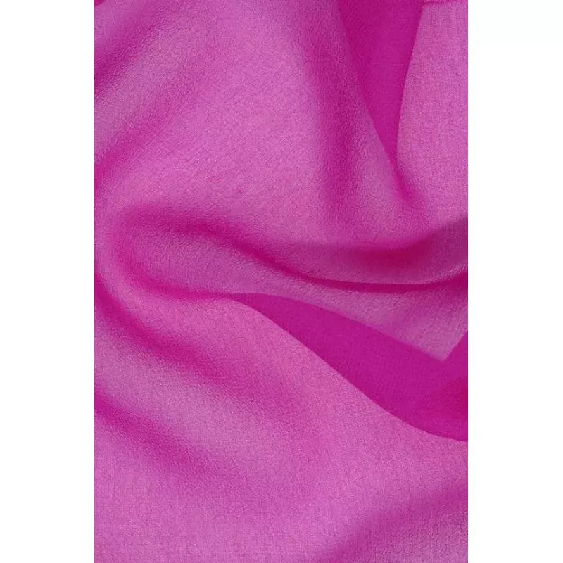 Rose Violet Silk Georgette Fabric