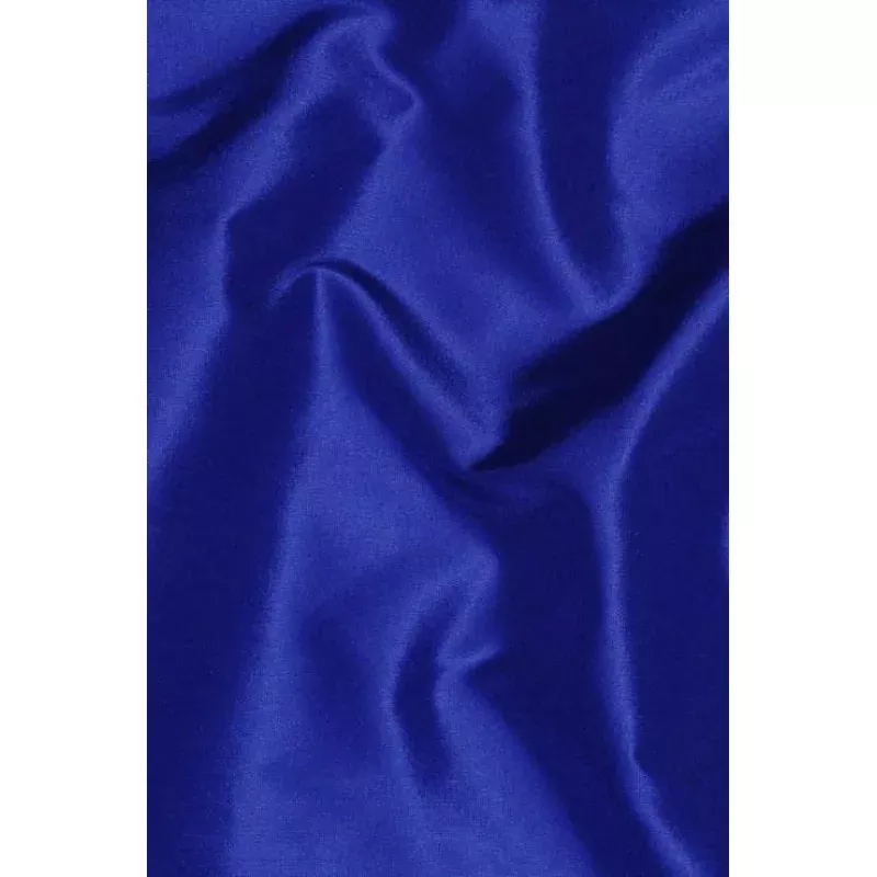 Royal Blue Taffeta Silk Fabric