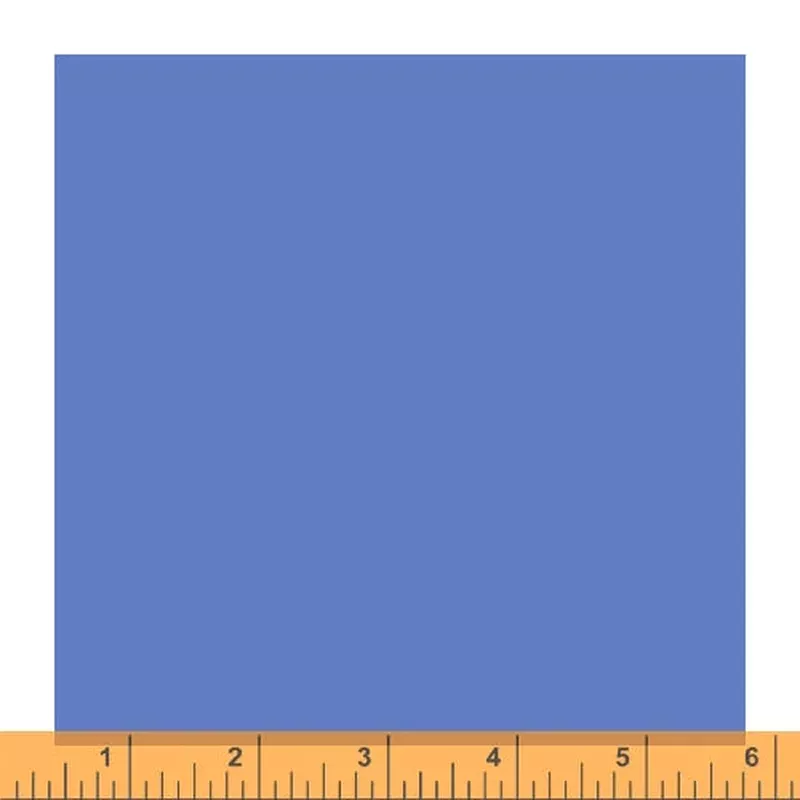Ruby And Bee Solids Heather Ross + Annabel Wrigley 51583-15 Provence Blue Solids High Density Cotton