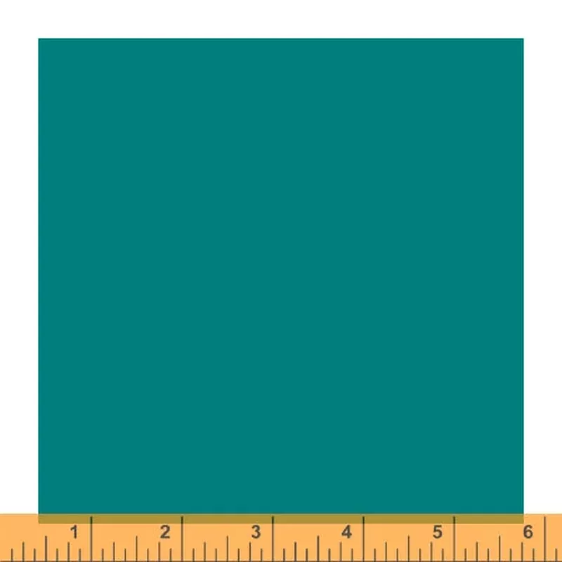 Ruby And Bee Solids Heather Ross + Annabel Wrigley 51583-19 China Blue Solids High Density Cotton