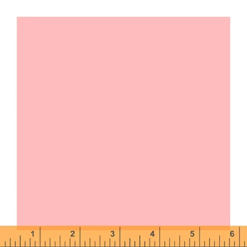 Ruby And Bee Solids Heather Ross + Annabel Wrigley 51583-5 Shell Pink Solids High Density Cotton