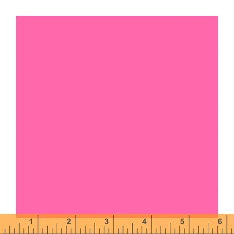 Ruby And Bee Solids Heather Ross + Annabel Wrigley 51583-8 Azalea Solids High Density Cotton
