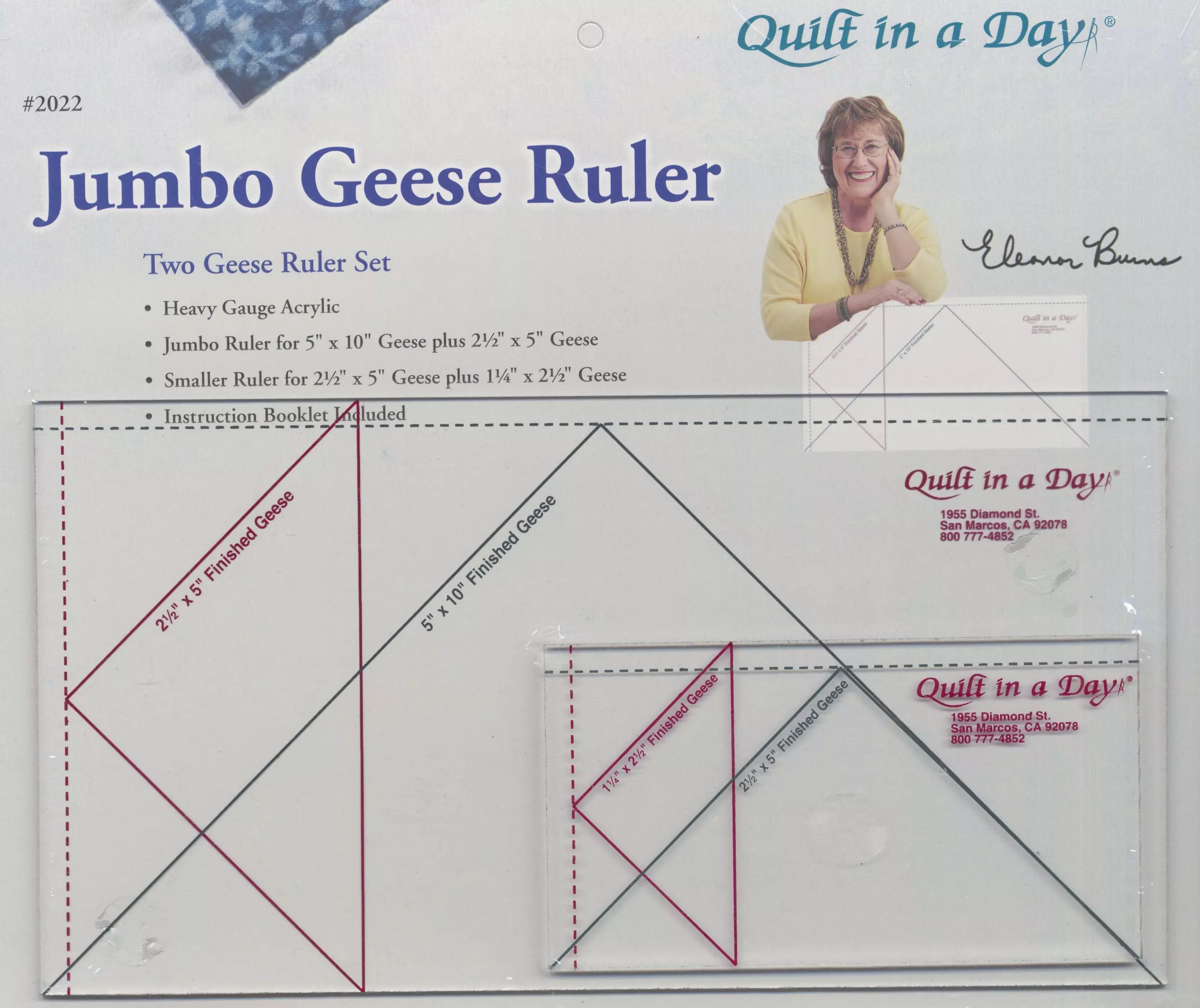 Ruler Jumbo Geese Set 2pc