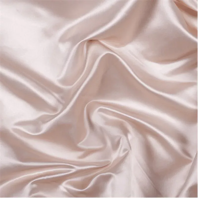 Runway Silks Champagne Silk Duchess Satin Fabric - Reorderable