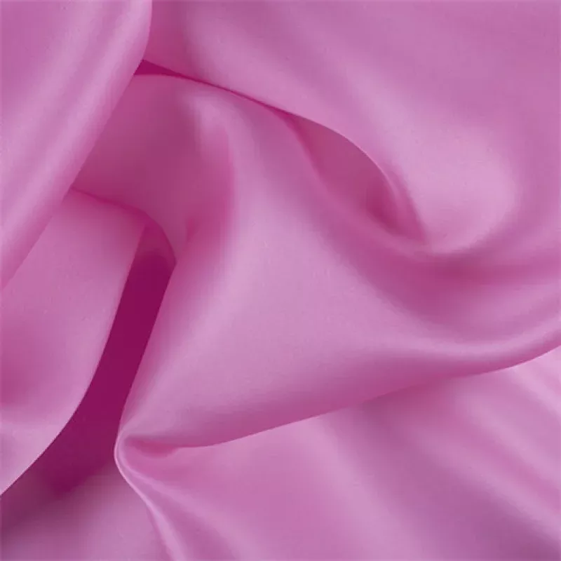 Runway Silks Hot Pink Silk Satin Organza Fabric - Reorderable