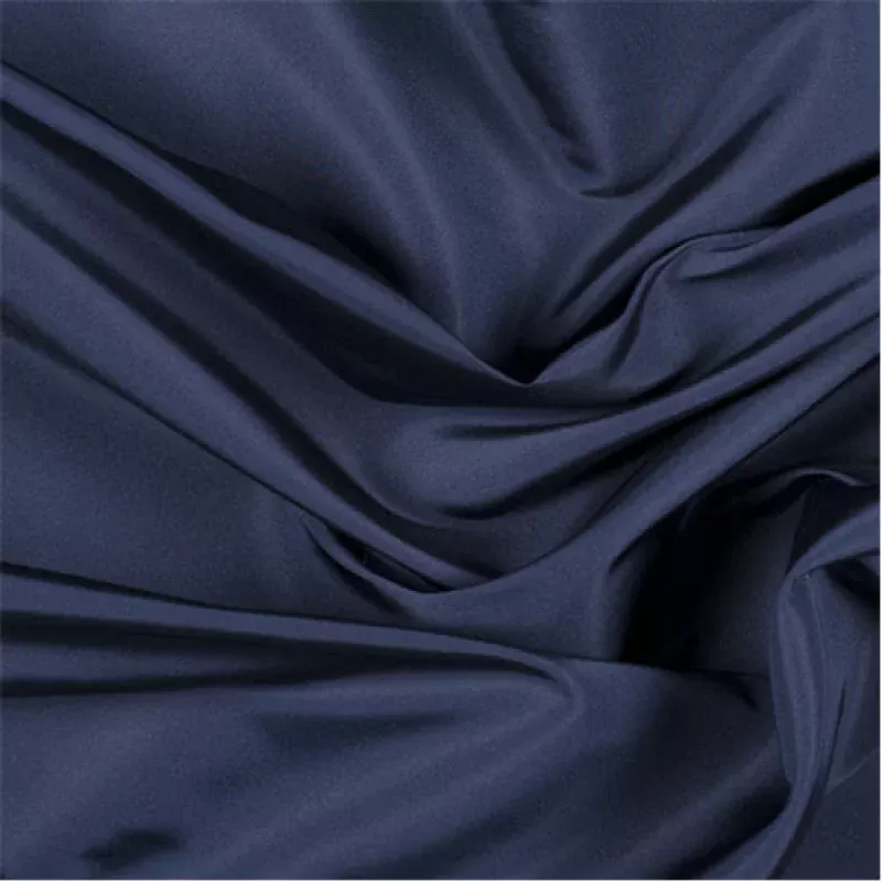 Runway Silks Navy Silk Faille - Reorderable