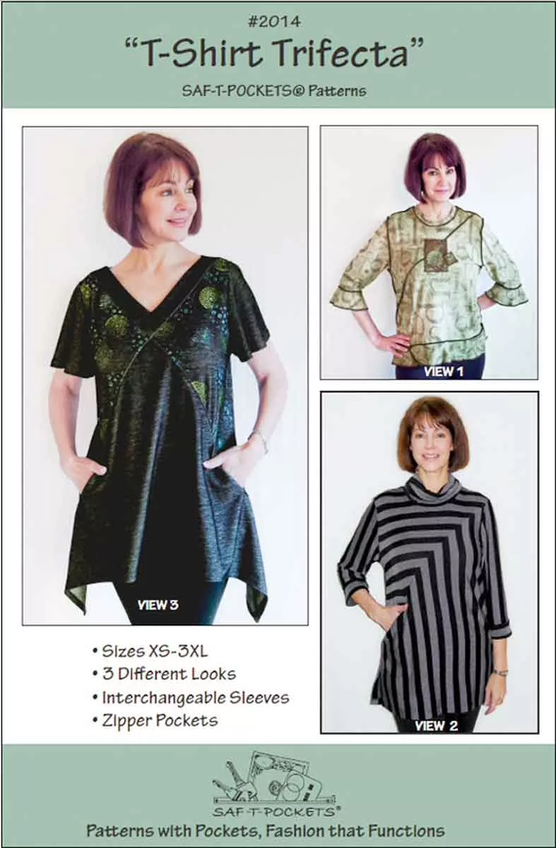 Saf-T-Pockets Travelwear #2014 - T-Shirt Trifecta