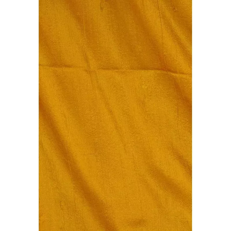 Saffron Dupioni Silk Fabric