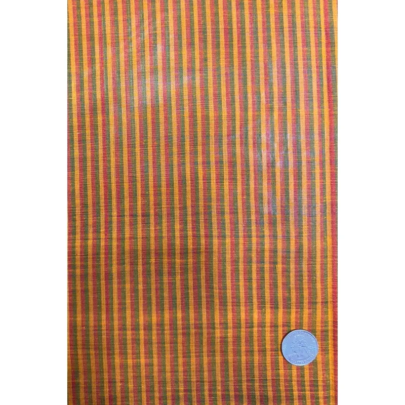 Saffron Stripe Cotton Novelty COT-125