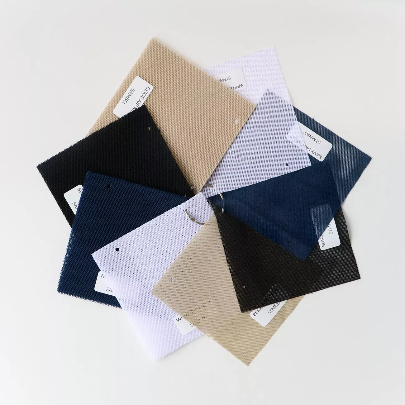 Sallie Tomato Fabric Sample Set – Mesh