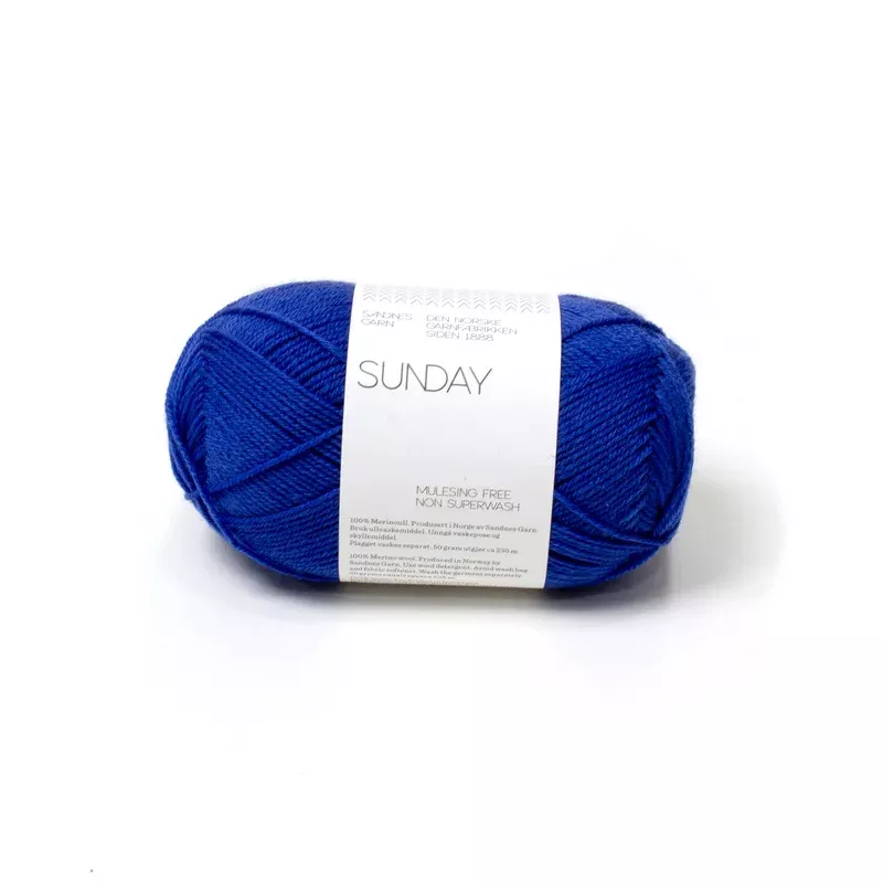 Sandes Garn – Sunday – 5845 Dazzling Blue