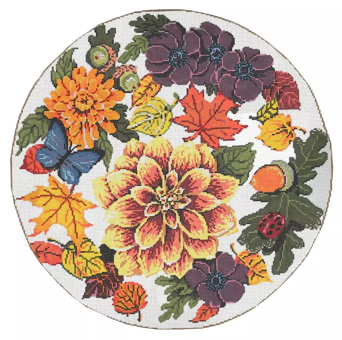 Sandra Gilmore Fall Floral Wreath