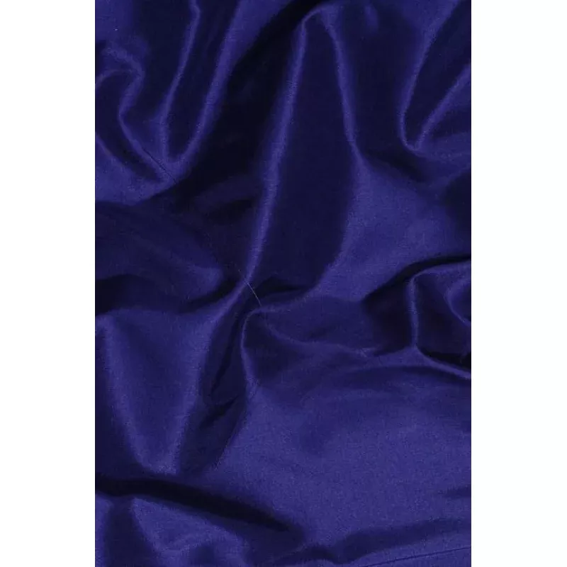 Sapphire Blue Taffeta Silk Fabric