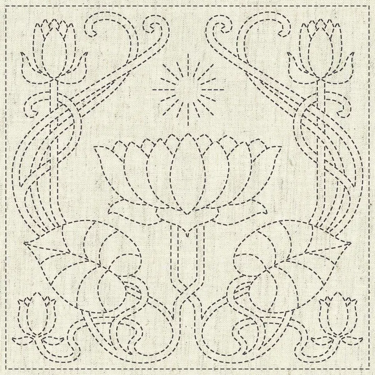 Sashiko Cloth - Serenity