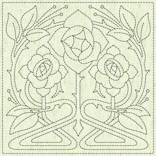Sashiko Preprinted ClothPassion